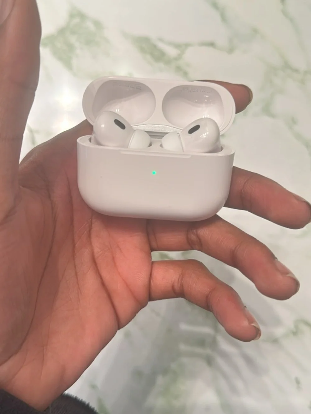 Apple White AirPods Pro with Charging Case and Accessories